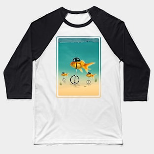 gold fish Baseball T-Shirt